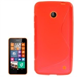 S-Line Silicone Cover - Nokia 630 (Red)
